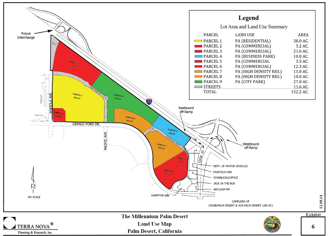 City of Palm Desert Millennium Palm Desert Specific Plan